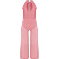 Kids Jumpsuit for Girls Artistic Skating Tights Summer Bodysuit Dancewear Children Sleeveless Wide-Leg Dance Jumpsuit Rompers