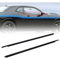 2pcs Front Door Window Belt Weatherstrip For DODGE CHALLENGER 2008-2017 Car Accessories 55399123AG 55399122AG