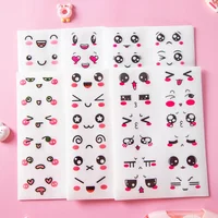 Cute variety of fun emoticon stickers suitable for scrapbooking diary decoration DIY various scenes using birthday gift stickers