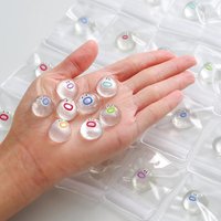 Cute Fidget Small Silicone Emotion Fidget Poppers Sensory Fidget Toys Soft Funny Relax Ball Cute Desk Accessory For Kids Boys