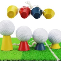 4-In-1 Golf Tees Different Heights Rubber Winter Golf Tees Driver Home Range Ball Training Practice Outdoor Sports Golf Tees