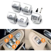 Car Window Lifter Control Switch for Mercedes Benz C E GLC S Class W205 W253 W213 W222 Replacement OE 2059056811 2229052203