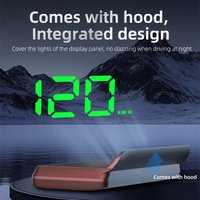 W2 Head Up Display Hood Automotive Universal GPS HD Speedometer KMH/MPH HUD USB Cable Plug & Play Compass Car Display Screen