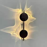 Nordic Minimalist Luxury Led Wall Lamp Water Ripple Decorative Effect Bedside Lamp Bedroom Corridor Passage Atmosphere Wall Lamp