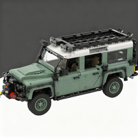 2225PCS MOC Creative Model Land Rover Classic Defender 110 DIY Assembly Bricks Home Decor Display Birthday Gift Collectible Set