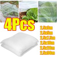 1-4Pcs Garden Netting 60 Meshs for Protective Plant Vegetable Protection Fine Mesh Grow Pest Control Anti-bird Mesh Garden Tools