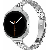 Slim Stainless steel band For Samsung Galaxy Watch 8 strap 44mm 40mm Accessories Metal Bracelet correa Galaxy Watch 8 classic 46
