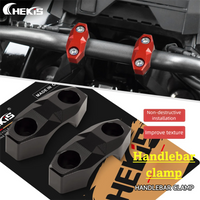 Chekis Is Suitable for Honda Adv350 Ns150Xc Modification Parts, Handlebar Fixing Clamp Cover, Handlebar Fixing Upper Cover Accessories, Aluminum Alloy