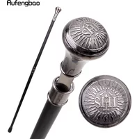 Freemasonry Freemasons SHI Totem Walking Stick with 26cm Hidden Sword Self Defense Fashion Cane Sword Cosplay Crosier 93cm