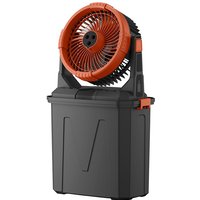 20000mAh Rechargeable Mist Fan With RGB Light Long Lasting Battery Outdoor Camping Fishing Portable Cooling Fan