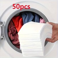 50-kolorowa tkanina odporna na barwniki do prania, bez składu chemicznego, mieszana pranie zapobiegająca penetracji i chroniąca przed blaknięciem, uni
