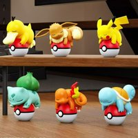 Pokémon Night Light Doll Pikachu Charmander Bulbasaur Psyduck Handmade Ornament Toy Children's Christmas Gift