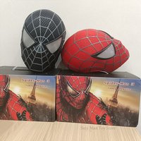 Hottoys 1:1 Maska Tobey 3D Cosplay Maska Superbohatera Osłona Twarzy Zdejmowane Soczewki Kostiumy Hełm Prezent na Halloween Ozdoba Zabawka
