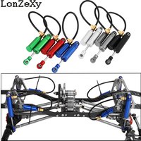 4PCS RC Car Built-in Spring Negative Pressure Shock Absorber Damper For 1/10 RC Crawler Axial SCX10 II RBX10 Wraith TRX4 Redcat