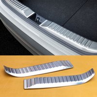 Stainless Steel Rear Bumper Trunk Sill Scuff Protector Guard Silver FOR 2021 2022 2023 2024 2025 2026 TOYOTA YARIS CROSS