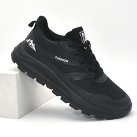 New Men Casual Sport Shoes Breathable Lightweight Sneakers Outdoor Mesh Black Running Shoes Athletic Jogging Tenis Walking Shoes