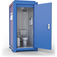 toilet The bathroom is portable and made of sandwich panels Modern design outdoor prefabricated