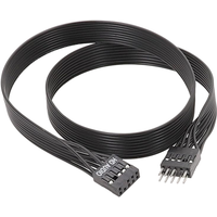 9pin Extension Cable for PC Mainboard Flat Cable Computer 9PIN to 9 pin Male to Female HD Sound Connection Wire Adapter