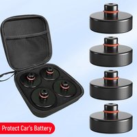 Tesmayx Lifting Jack Pad for Tesla Model 3 S X Y Juniper, 4 Pucks with Storage Case, Accessories for Tesla Vehicles 2013 to 2026