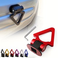 Car Styling Trailer Hooks Sticker Decoration Car Auto Rear Front Trailer New Simulation Racing Ring Vehicle Towing Hook