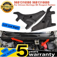 9681316580 9681316680 For Citroen Berlingo Peugeot Partner New Front Windshield Wiper Cowl Extension Trim Cover car accessories