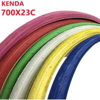 AliExpress NONE Colorful 700x23C For Road Bike Fixie Bike Bicycle Tires CST Kenda Track Bike Tire Wire Tire For Fixed Gear Bike Pink Color