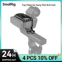 SmallRig – plaque supérieure pour Sony FX30 / FX3 XLR, protection pour Sony FX3 XLR, poignée avec trous filetés de 1/4 pouces, chaussure froide MD3990
