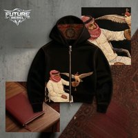 Y2K Desert Eagle Print Hoodie Unisex Streetwear Pattern mbroidery Sweatshirt Harajuku Culture Hip Hop Casual Pullover Hoodies
