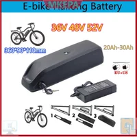 🔋36-48-52V For Motor Electric Mountain Bike Hailong Battery With BMS 20Ah 30Ah,for Bafang BBS02 BBS03 BBSHD 750W 1000W Ebike.🔋