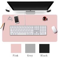 1PC Large 600x300mm Office Desk Protector Mat PU Leather Waterproof Mouse Pad Keyboard Gaming Desktop Accessory r Waterproof Mou