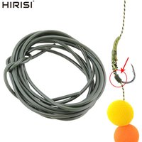 Karpfenangeln-Silikonschlauch für Haken und Rigs, Sicherheits-Blei-Clip-System, Größe 0,5 x 1,8 mm, 0,8 x 1,9 mm, 3 Meter