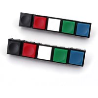 10Pcs PB13 Square 12*12mm 2-Pin Momentary SPST Normally Open PCB Mini Push Button Click Switch
