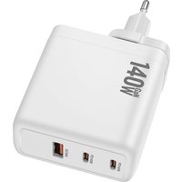 140W Multi-port GaN Charger PD3.1 Super Fast Charging 2C1A Mobile Phone Charging Head for Digital Life