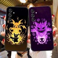 p-Pikachu p-Pokemon g-Gengar Phone Case For Samsung A15 A16 A17 A22 A23 A32 A27 A36 A37 A51 A52 A54 A55 A56 A57 A72 A73 Cover