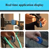 Bicycle chain oiling tool, lubrication and maintenance device, chain roller type chain oiling device