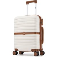 Kono 20/24/28 Inch Optional ABS+PC Hard Shell Luggage, Lightweight Carry On Trolley Suitcase with TSA Combination Lock, Silent 360° Spinner Wheels for Business Holiday Travel