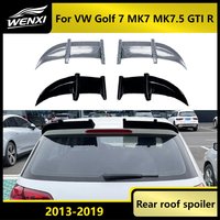 Rear Roof Spoiler Wing For VW Golf 7 MK7 MK7.5 GTI R 2013-2019 Gloss Black ABS Car Styling Hatchback Accessories