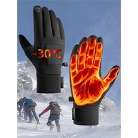 AliExpress NONE Cycling Gloves Touch Screen Motorcycle Gloves Outdoor Scooter Windproof Waterproof Sports Riding Ski Gloves Warm Running Gloves