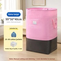 Large Capacity Waterproof Thickened Wear-resistant Woven Moving Packing Bag Transfer Bag Storage Luggage Bag for Travel