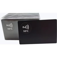 1PCS, Metal NFC Card 215/216 Chip,Smart Business Social Digital Card,13.56MHZ