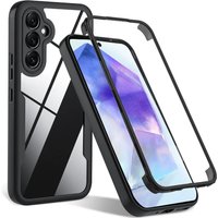 360 Full Screen Protection HD Clear Cover for Samsung A57 A37 A27 A17 A07 A56 A36 A16 A55 A35 A15 A05S A54 A34 A04S A05S 5G Case