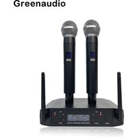 GAW-GLXD4 Professional FM Anti howling wireless mic 1to 2 for GLXD4 Handheld Dynamic Mic Vocal Wireless Microphone