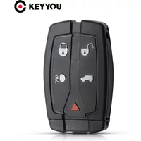 KEYYOU New Replacement Key Blank For LAND ROVER FREELANDER 2 5 Buttons Remote Smart FOB Case Shell Uncut Blade Auto Parts