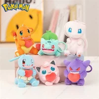 Original Pokemon Mimikyu Gengar Snorlax Umbreon Plush Toy Keychain Kawaii Espeon Jigglypuff Sprigatito Quaxly Peluche Dolls Gift