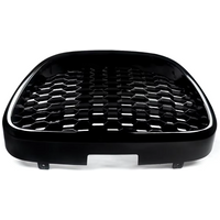 New For Seat Leon MK2 1P 2006 2007 2008 2009 Hood Grill Car Accessories Front Bumper Center Grille Honeycomb Mesh Grill
