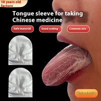 10/50/100pcs For Adults Children Disposable Tongue Covers Medicinal Oral Tongue Protectors Block Bitter Taste Avoidance Covers