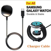 Portable Magnetic Wireless Charger Fast Charging Dock Station USB Cable for Samsung Galaxy Watch 8/7/6/5 Pro/5/4/3/Active 2 Hot