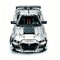 MOC 165802 New Technical Plating Super Sports Car 1:8 Model Buidling Block Bricks Collectible Assembly DIY Toy Chrismas Gift Kid