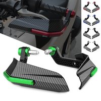 New For Kawasaki Z1000 Z900 Z650 Z650RS Z400 ZX6R Z800 Z750 Handlebar Brake Clutch Lever Hand Guard Protect Handguard Windshield