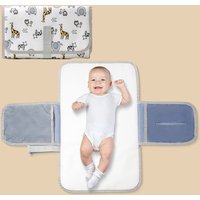 High Quality Changing Pad - Portable Diaper Bag Accessory with Wet Wipes Holder Pocket, Soft Cushioned Changing Table Pad